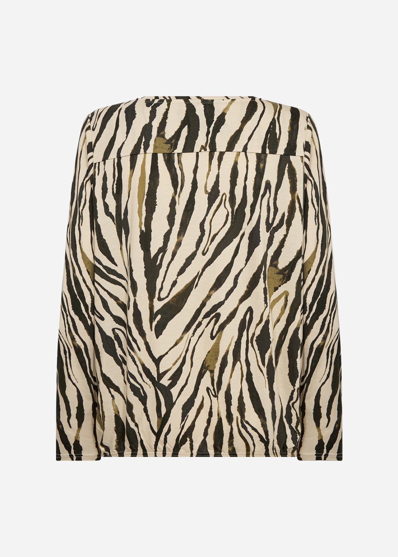 SC-FELICITY AOP 522 Blouse Dark green