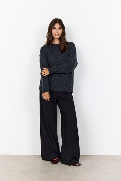 SC-GUNNA 1 Pullover Dark grey