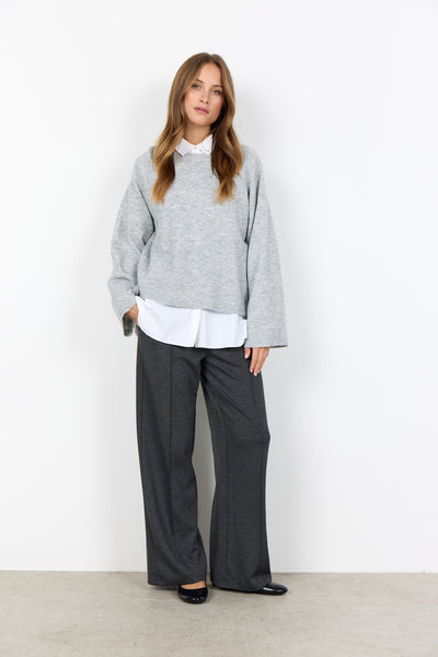 SC-ORLEAN 4 Pullover Light grey