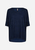 SC-BIARA 96 Blouse Navy