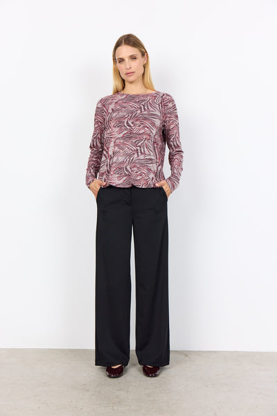 SC-GALINA 63 Blouse Dark red