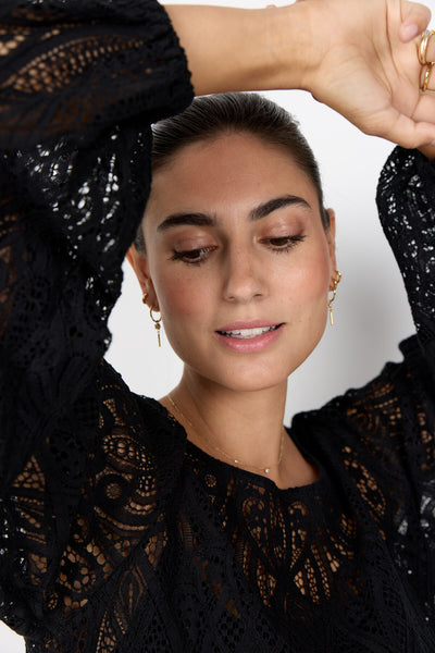 SC-VAHIDA 2 Blouse Black