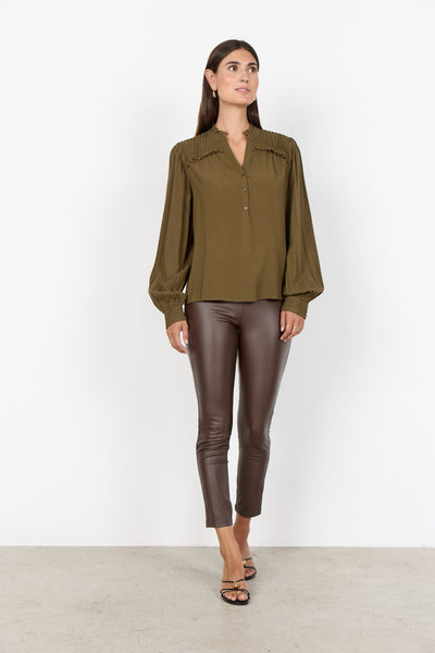 SC-RADIA 222 Blouse Dark green