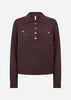 SC-KANITA 40 Pullover Dark plum