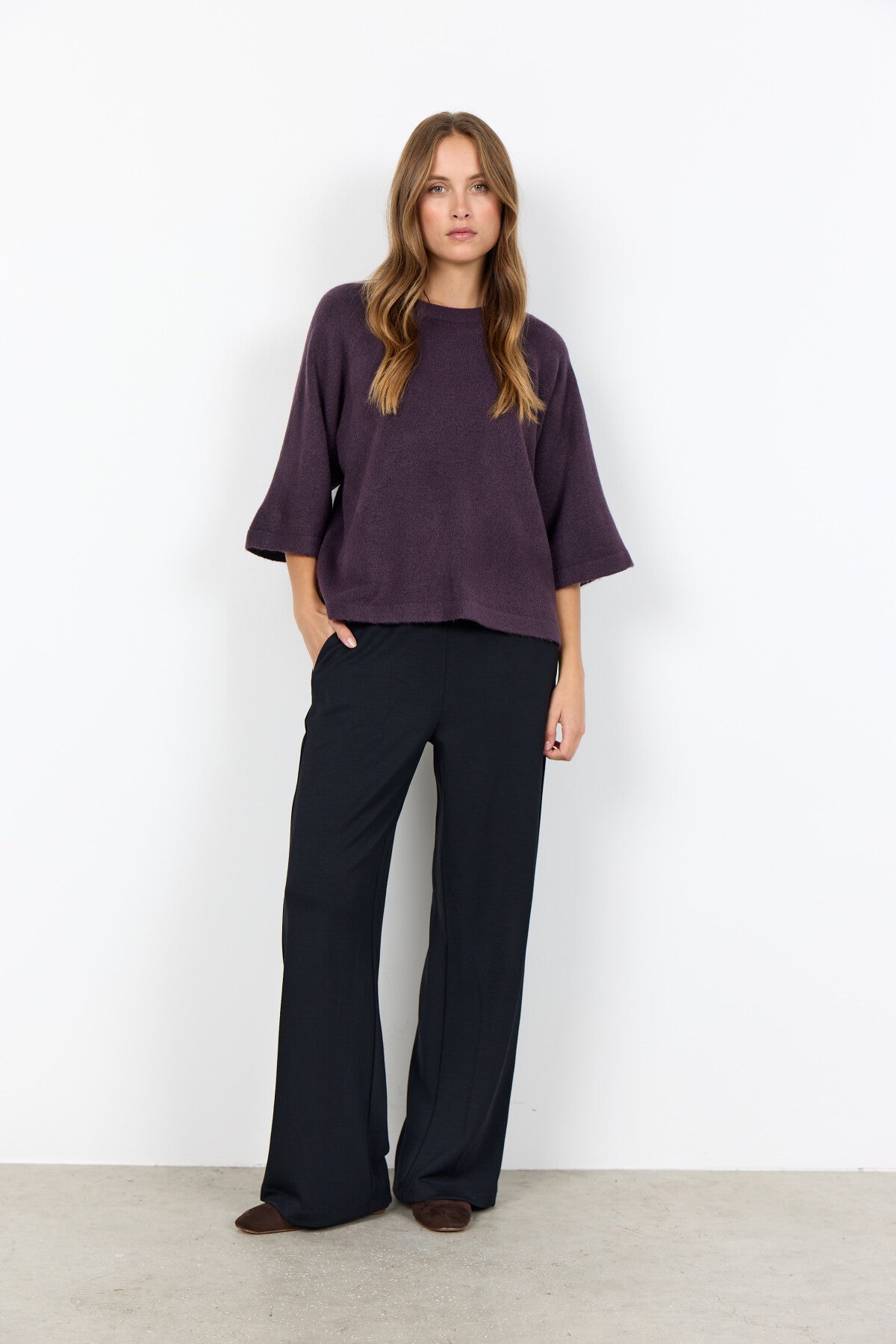 SC-ORLEAN 1 Pullover Purple