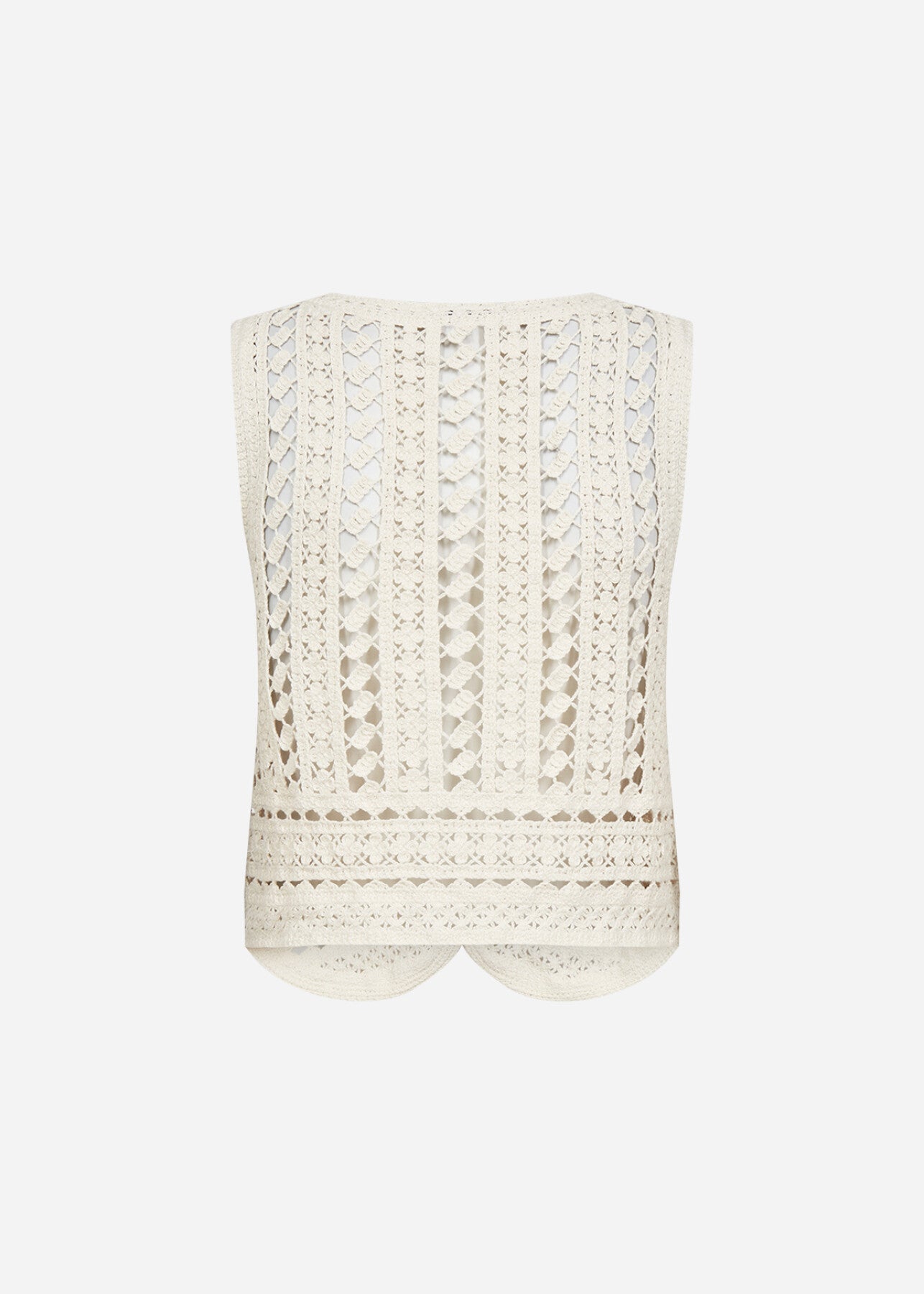 SC-SIDSEL 1 Waistcoat Cream