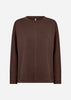 SC-BANU 262 Blouse Dark brown