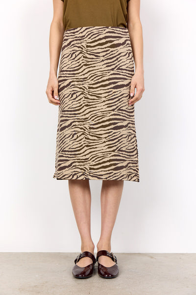 SC-SALOME 3 Skirt Dark brown