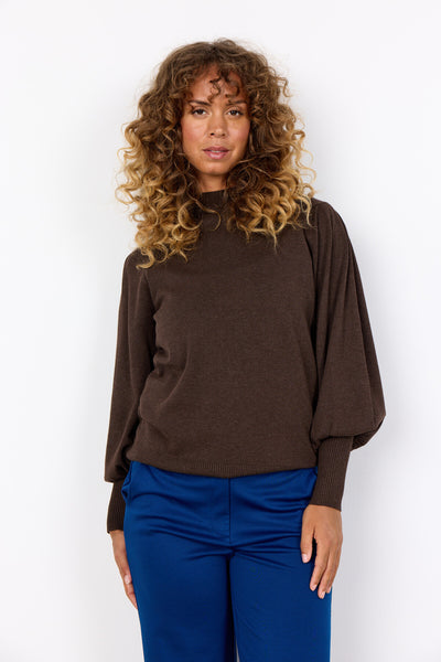 SC-DOLLIE 666 Pullover Dark brown