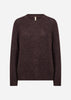 SC-HALLA 1 Pullover Dark plum