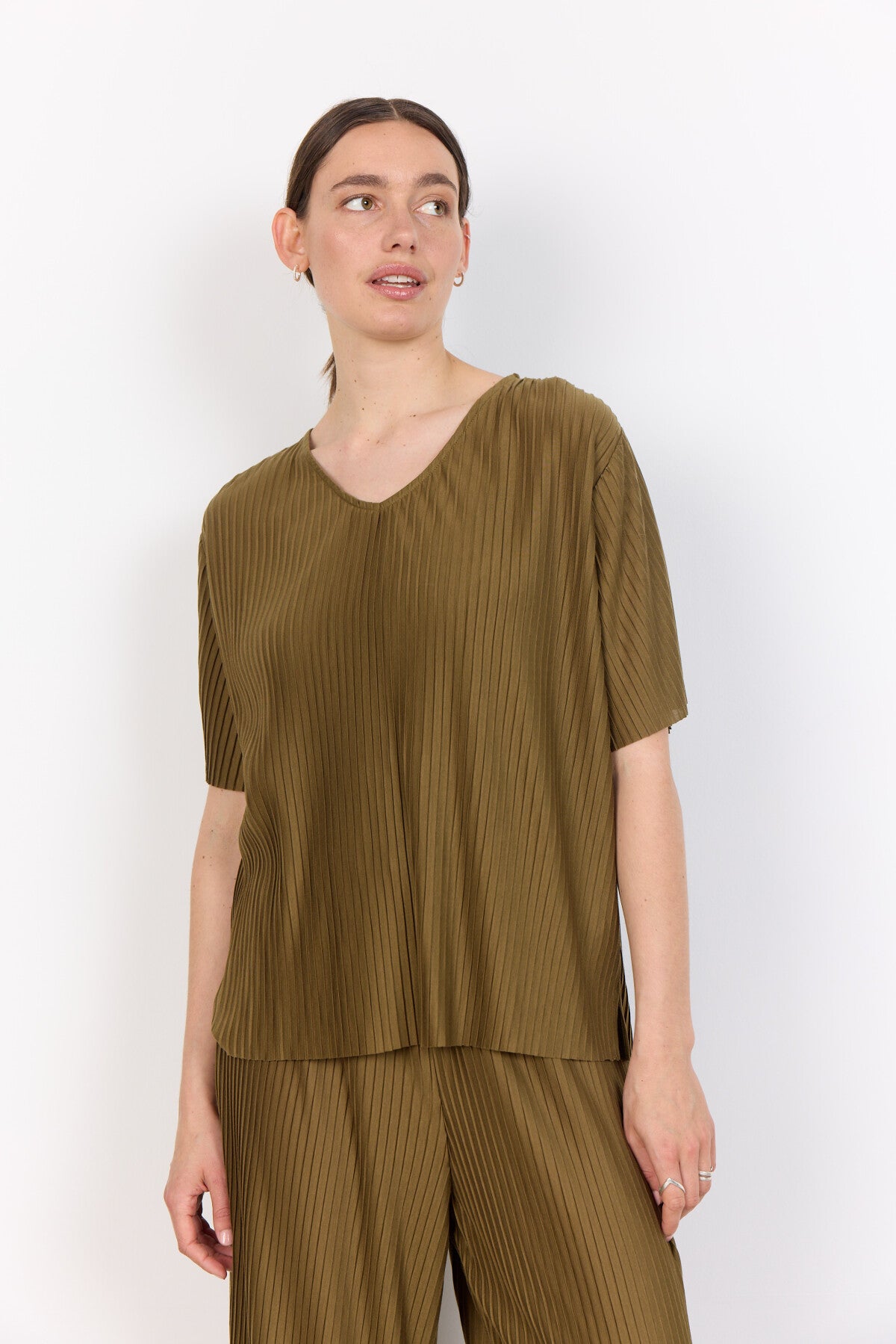 SC-KIRIT 19 Blouse Olive