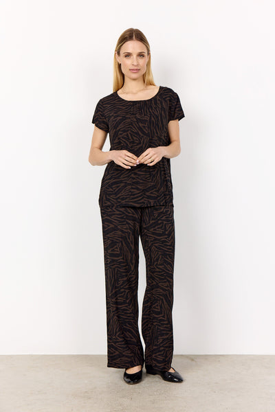 SC-SADE 1 Blouse Dark brown