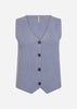 SC-KANITA 27 Waistcoat Dusty blue