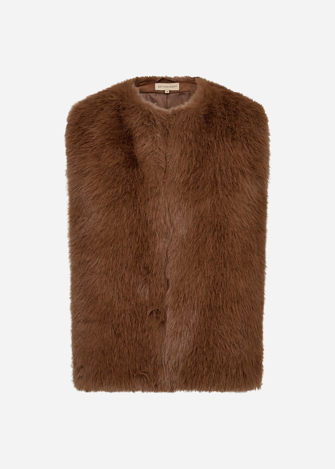 SC-NAIDA 3 Waistcoat Brown