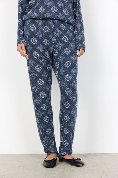 SC-BIARA AOP SET 150 Pyjamas Dark blue