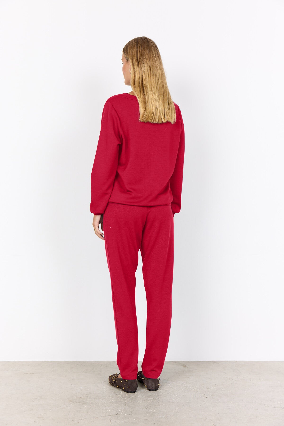 SC-BANU 194 Blouse Dark red