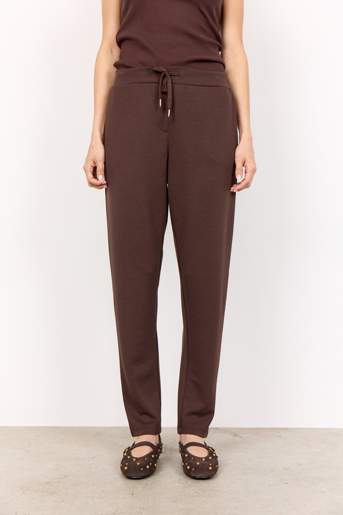 SC-BANU 157 Pants Dark brown