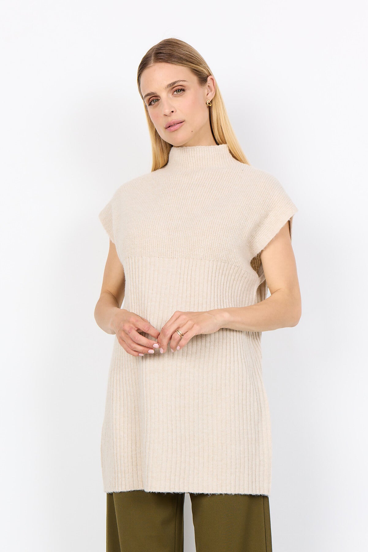 SC-VIRGINIA 2 Waistcoat Cream