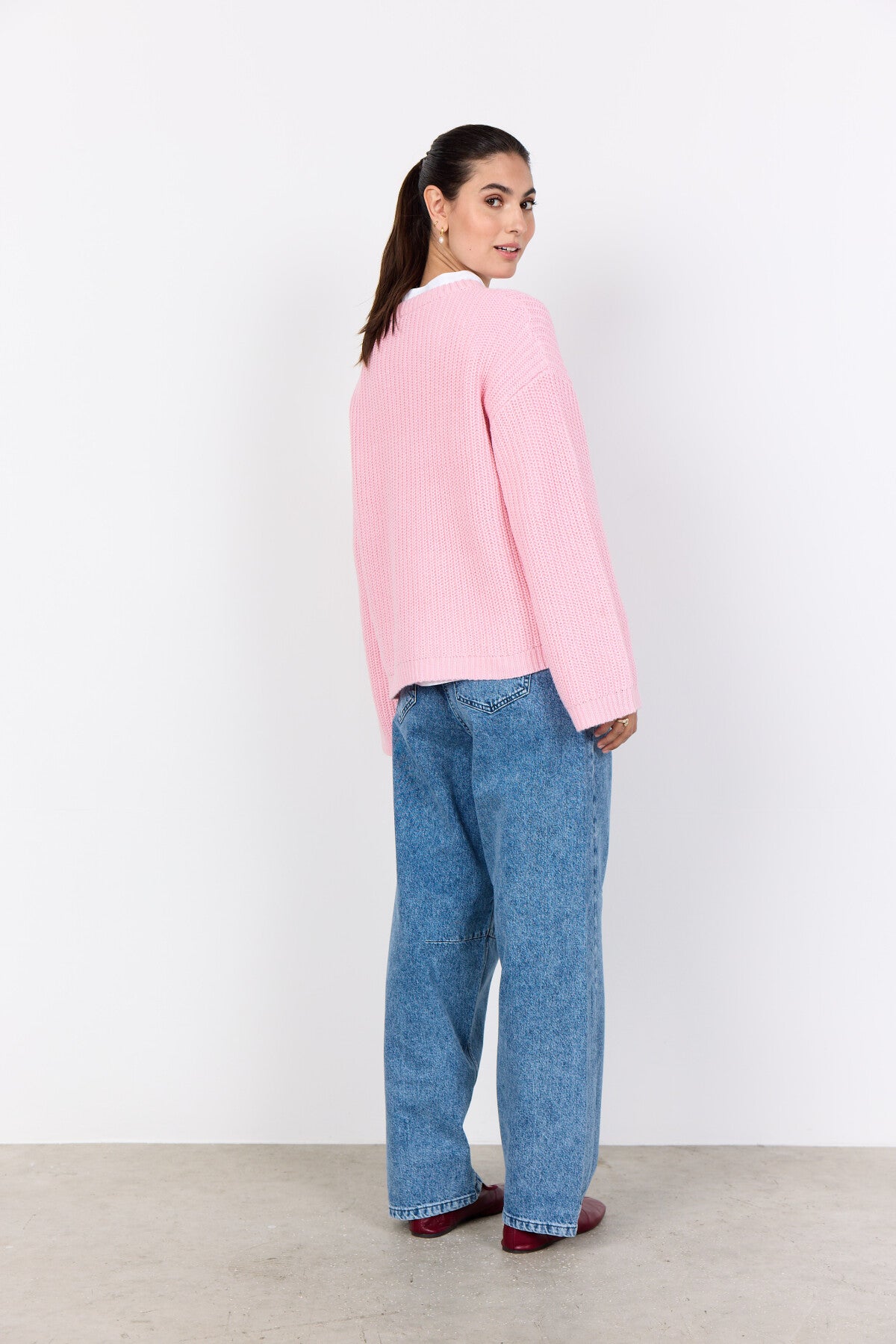 SC-REMONE 36 Pullover Light pink