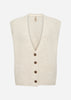 SC-TORINO 13 Waistcoat Cream