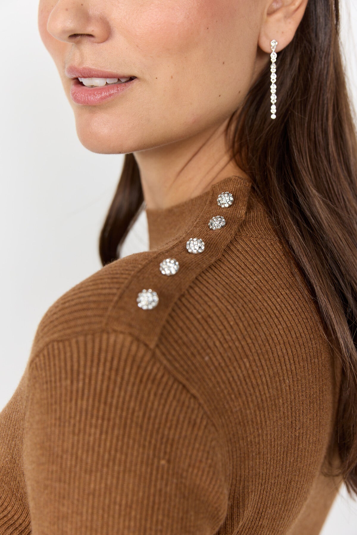 SC-DOLLIE 806 Pullover Brown