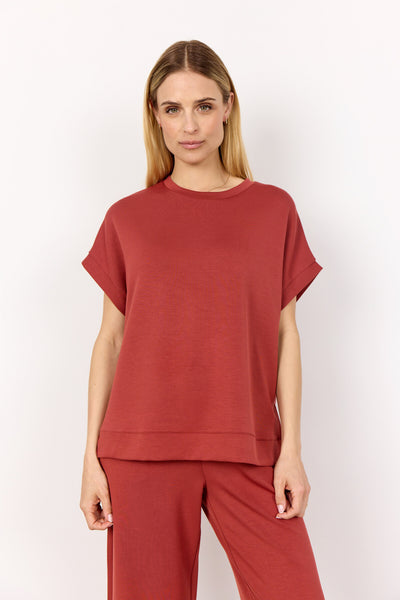 SC-BANU 245 Blouse Rust red