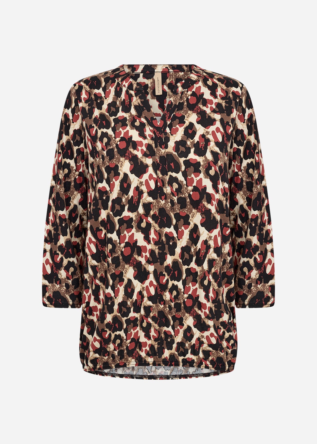 SC-FELICITY AOP 516 Blouse Rust red