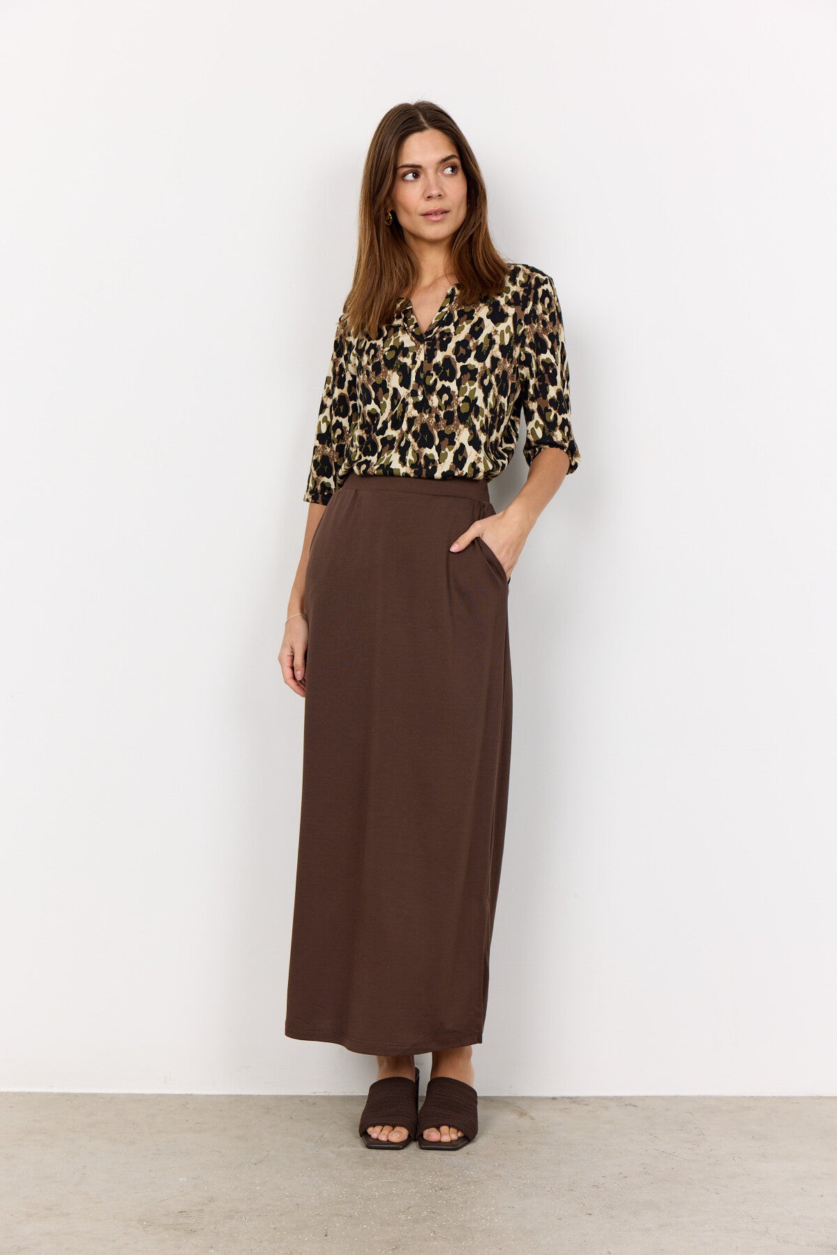 SC-FELUCCA 4 Skirt Dark brown