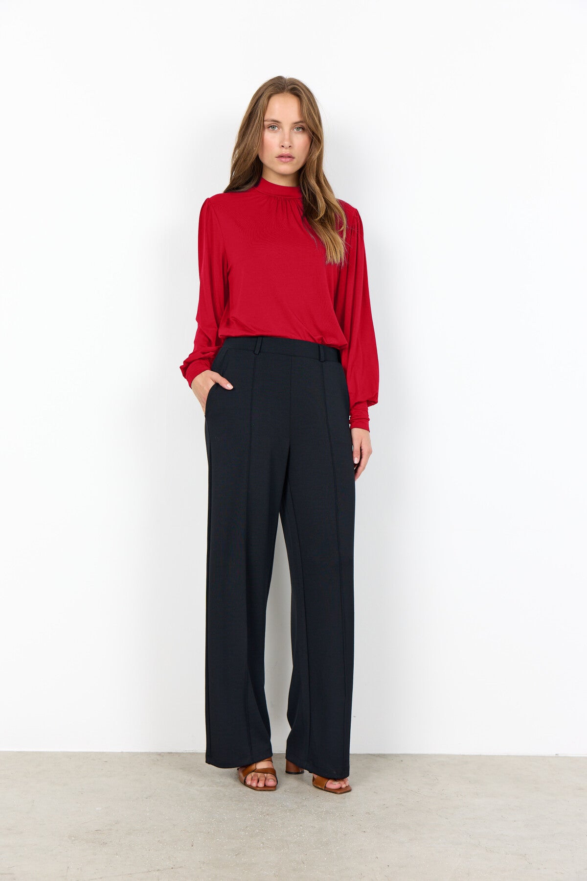 SC-MARICA 344 Blouse Red