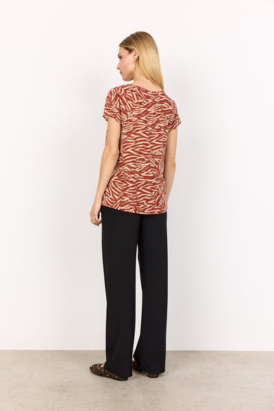 SC-SADE 1 Blouse Rust red