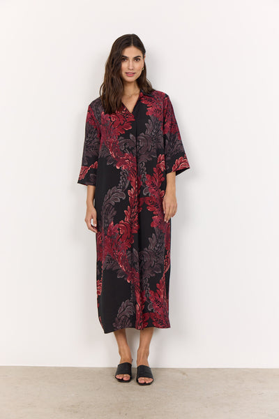 SC-VAIKE 3 Dress Dark red