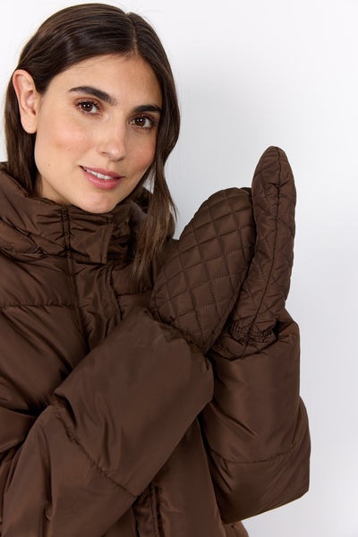 SC-NINA 16 Gloves Dark brown