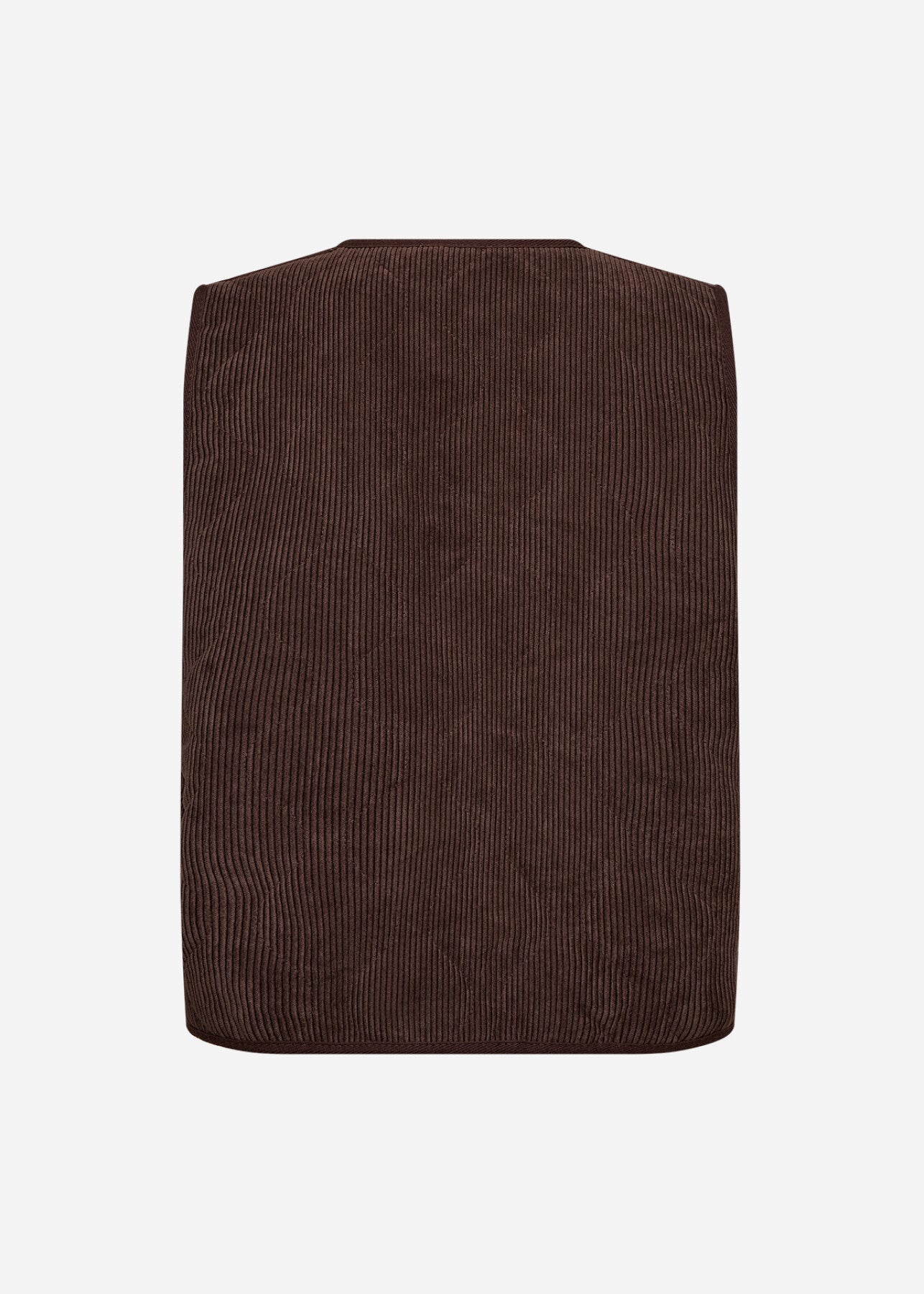 SC-BINDI 17 Waistcoat Dark brown