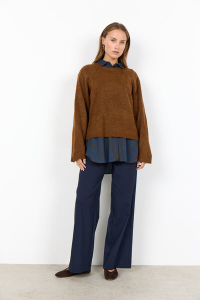 SC-ORLEAN 4 Pullover Brown