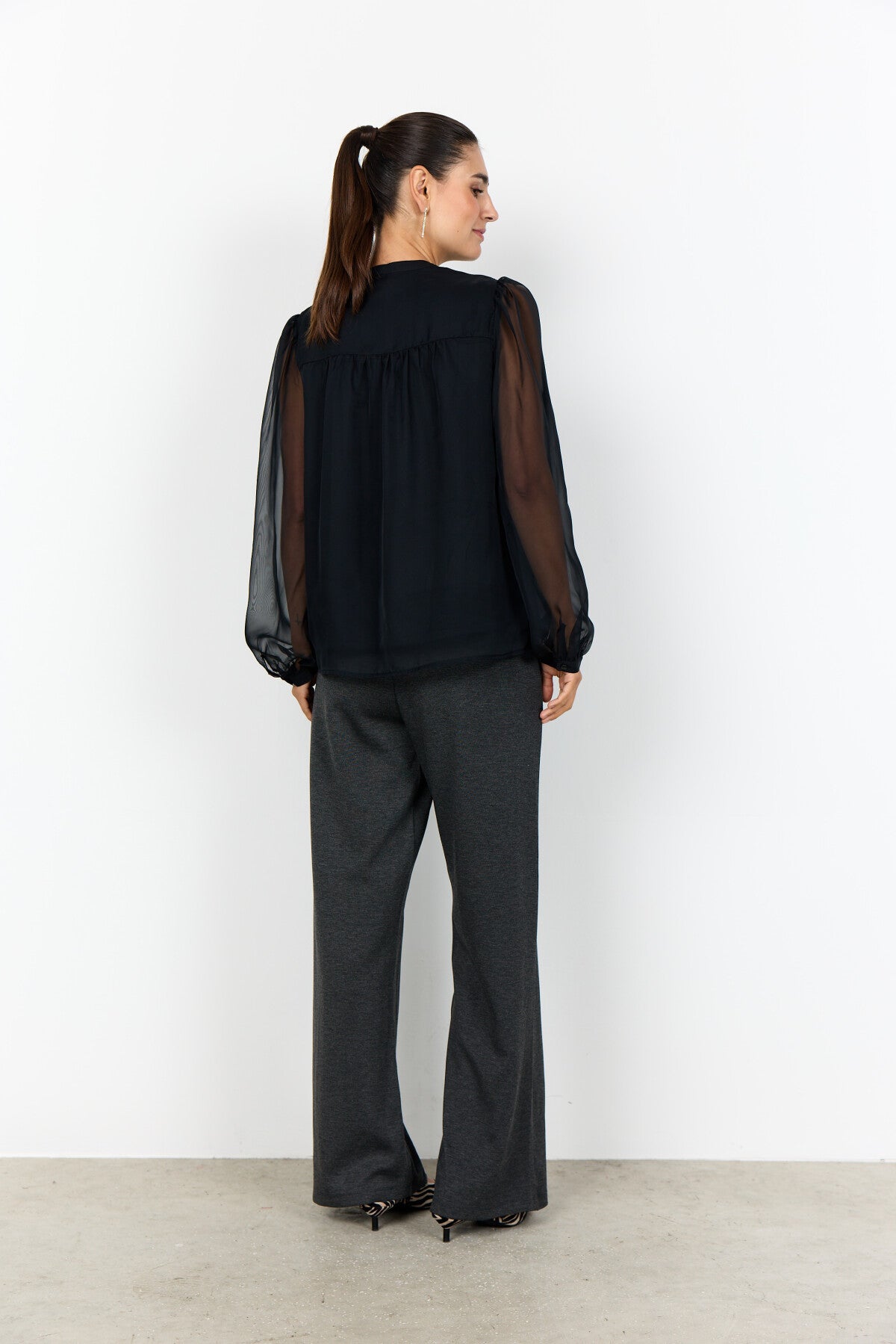 SC-ANNE 1 Blouse Black