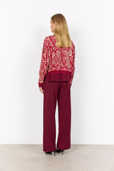 SC-VALGERDA 1 Shirt Dark red