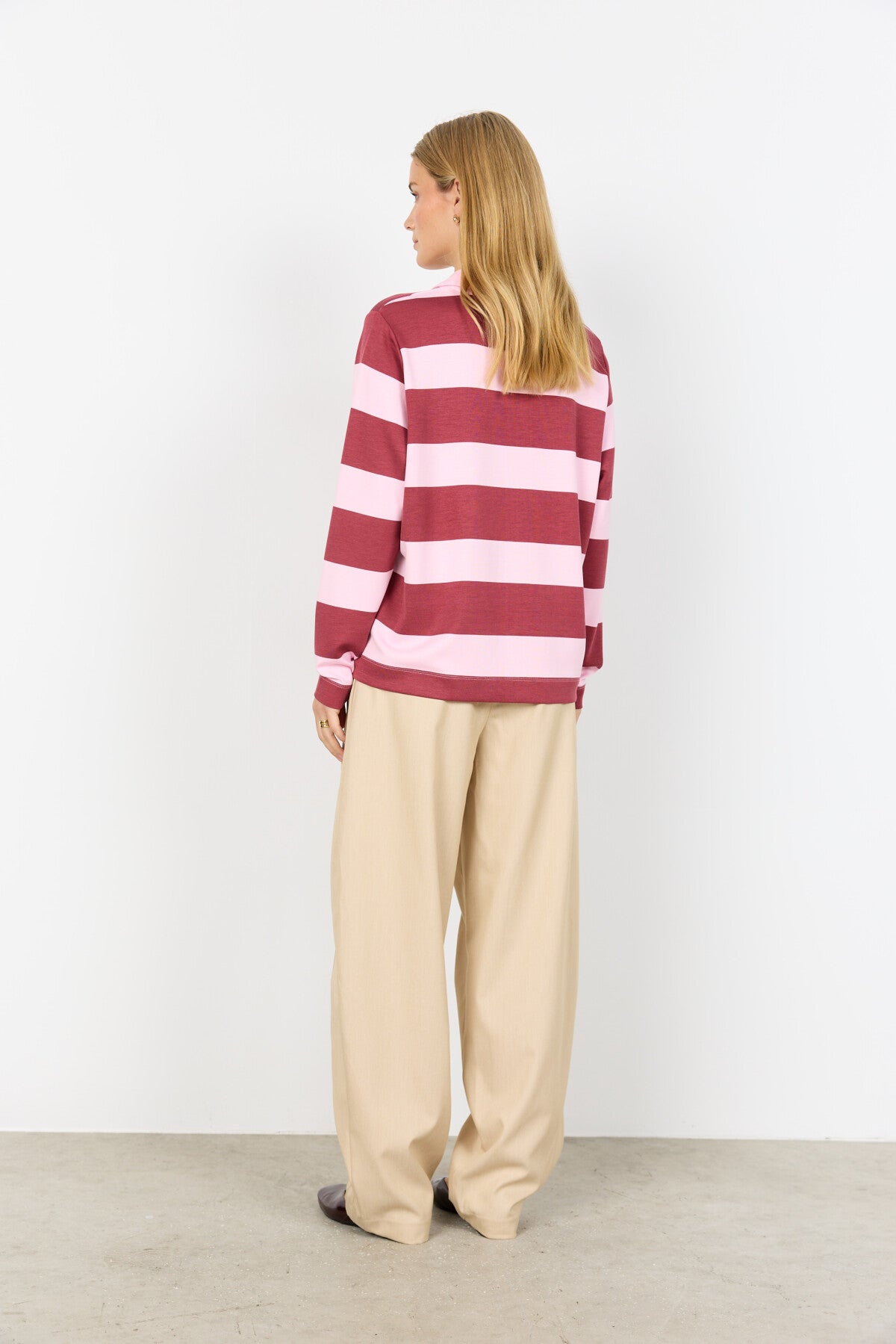 SC-BARNI 48 Blouse Ruby red