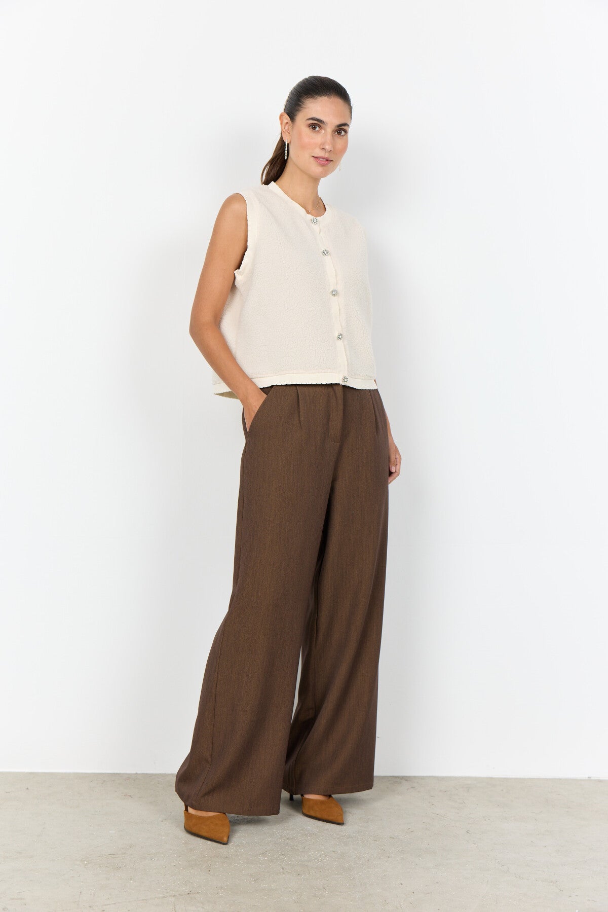 SC-ONYX 11 Waistcoat Cream