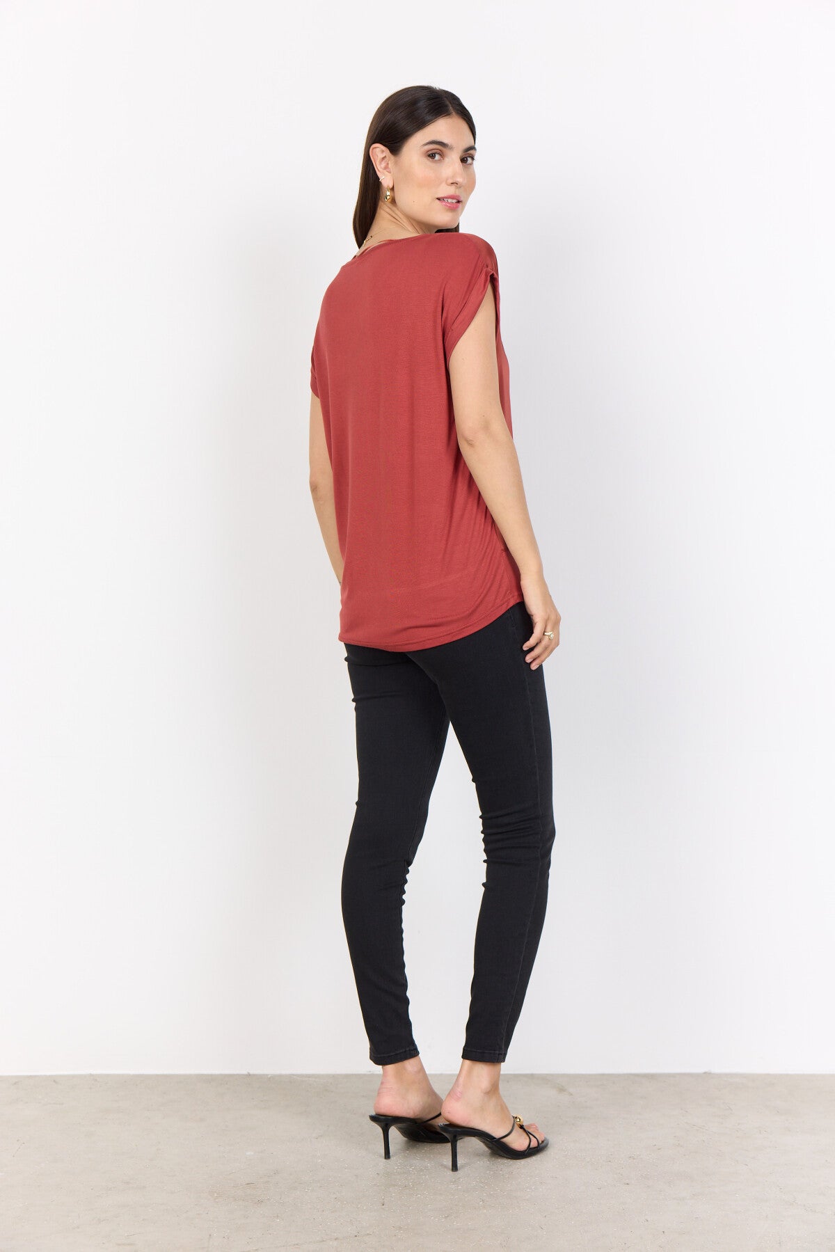 SC-THILDE 6 T-shirt Rust red