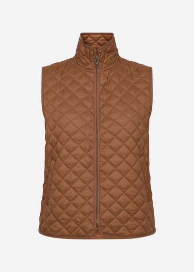 SC-BENETE 1 Waistcoat Camel