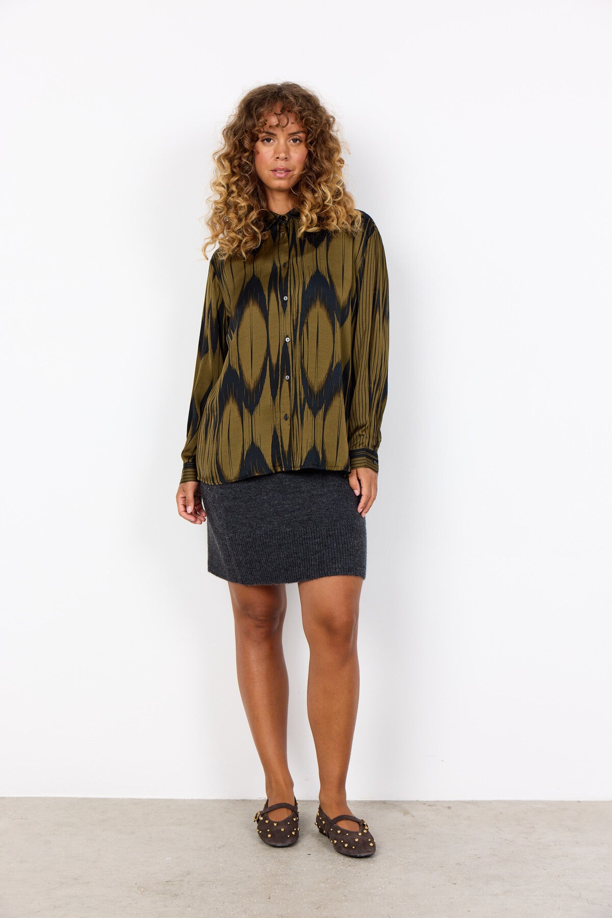 SC-VARISSA 2 Shirt Dark green