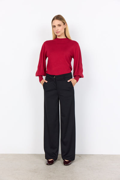 SC-DOLLIE 666 Pullover Dark red