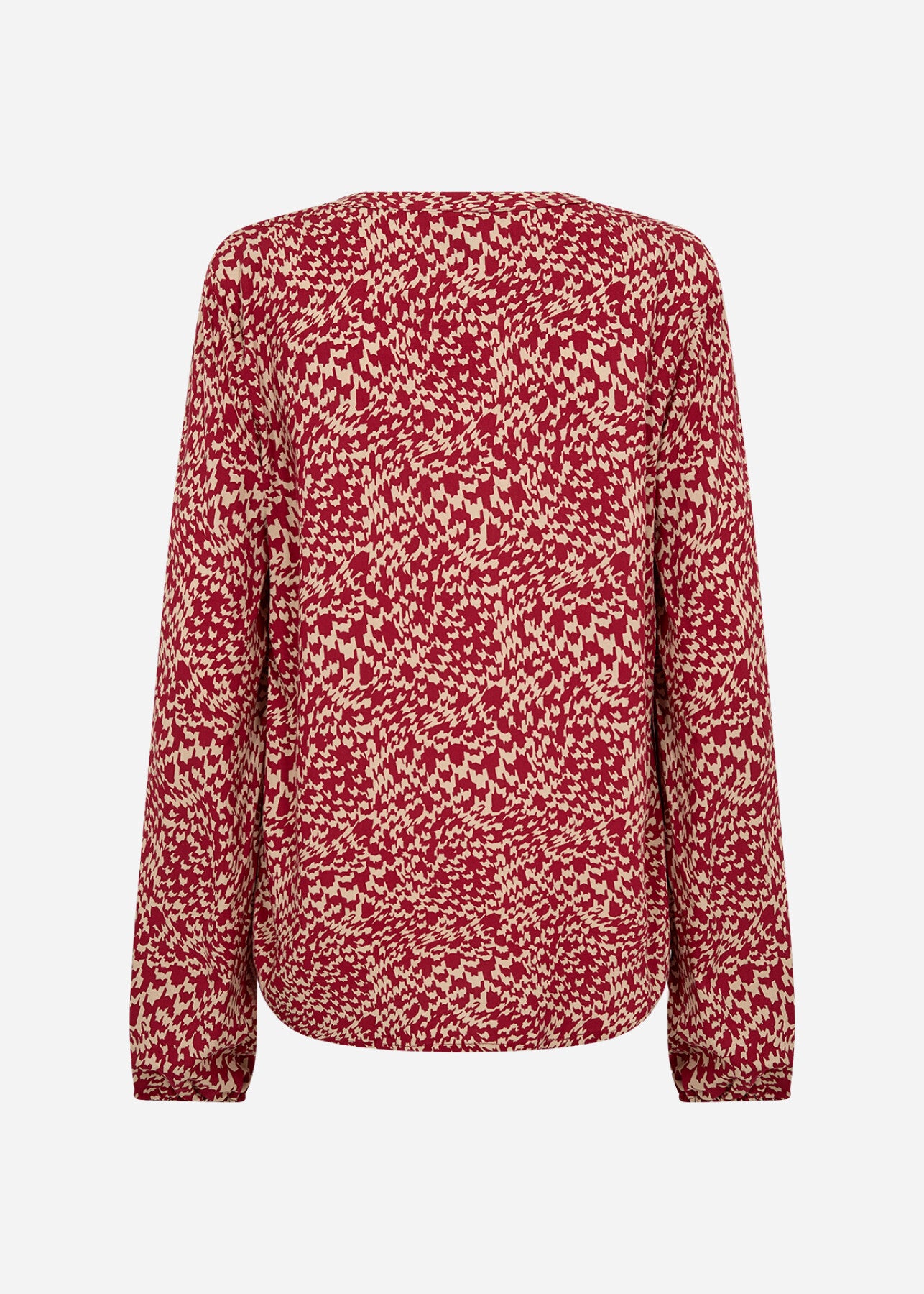 SC-VAN 1 Blouse Dark red