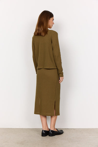 SC-SHONAS 3 Cardigan Olive