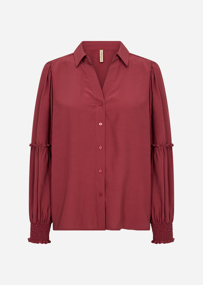 SC-BARBEL 2 Shirt Ruby red