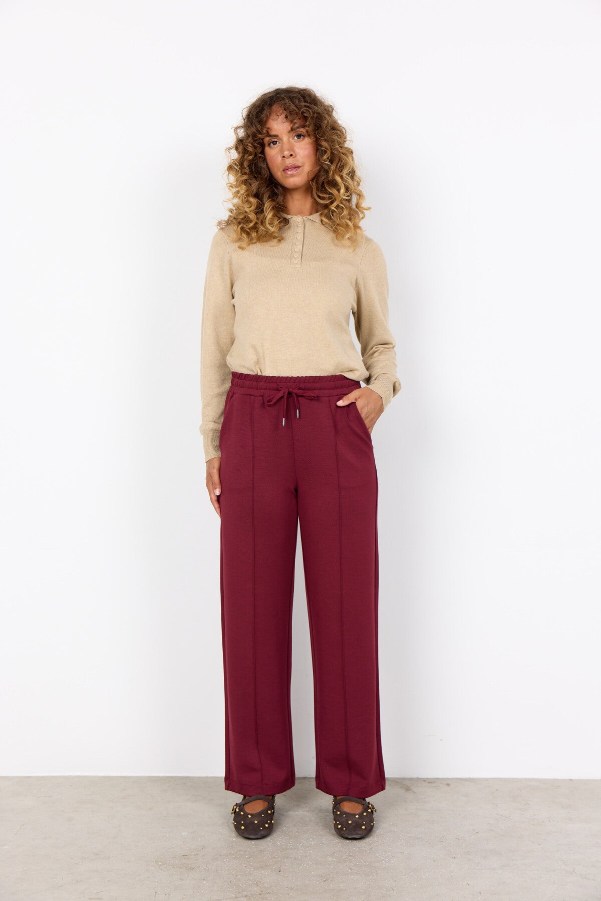 SC-BANU 265 Pants Bordeaux