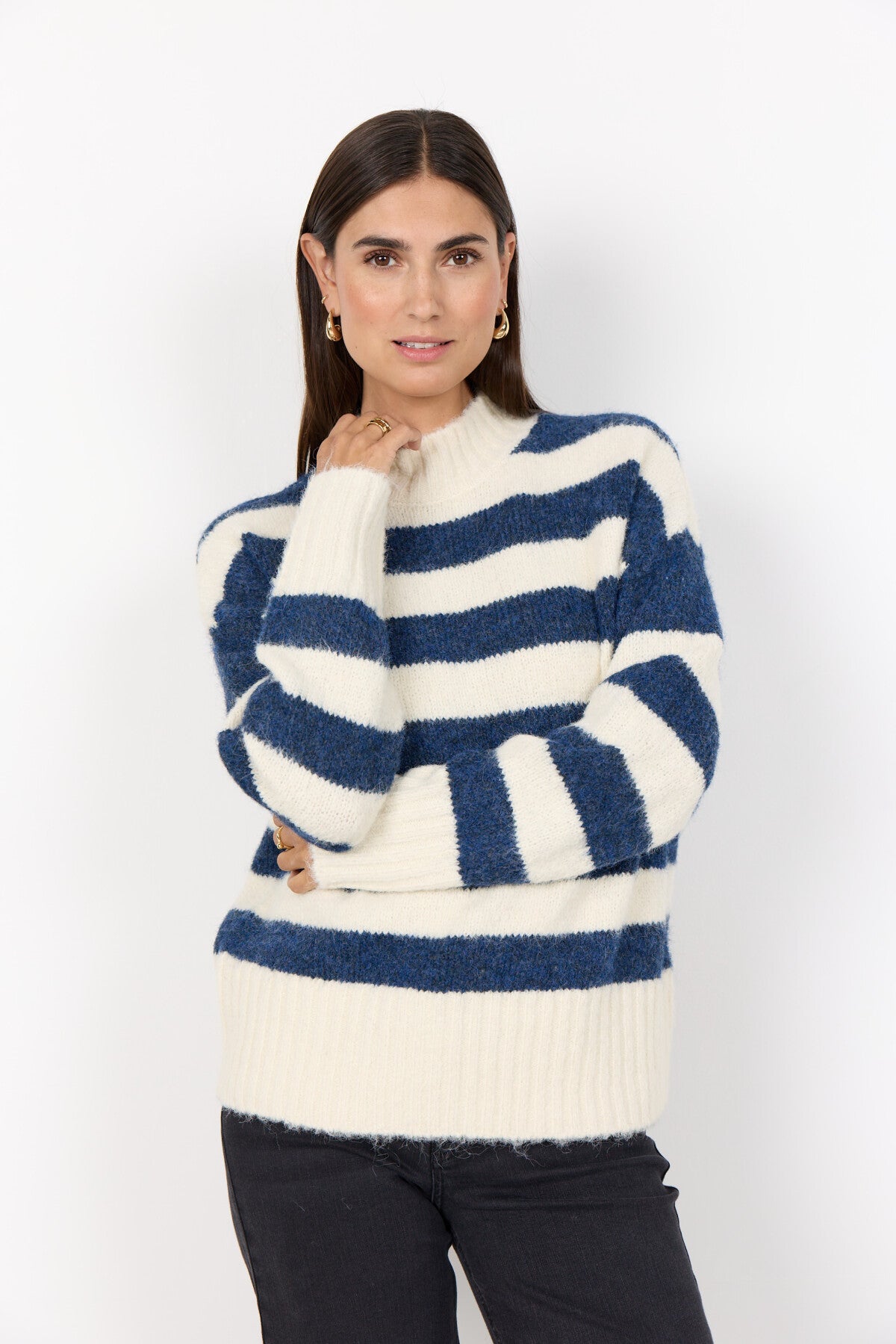 SC-ILENE 4 Pullover Dark blue