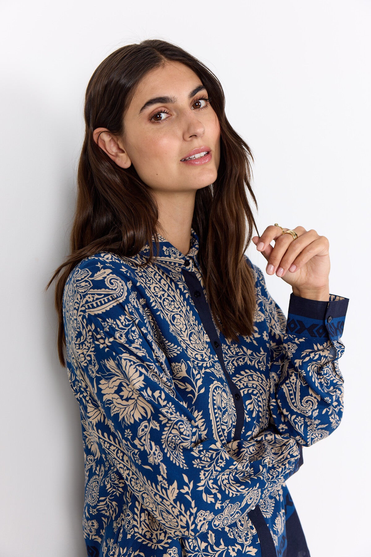 SC-VALGERDA 1 Shirt Dark blue