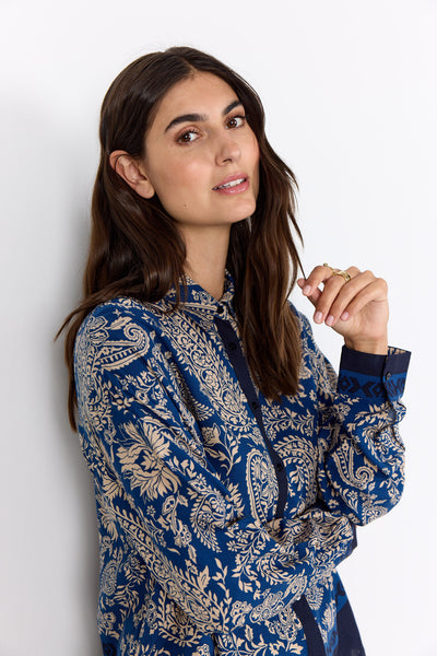 SC-VALGERDA 1 Shirt Dark blue