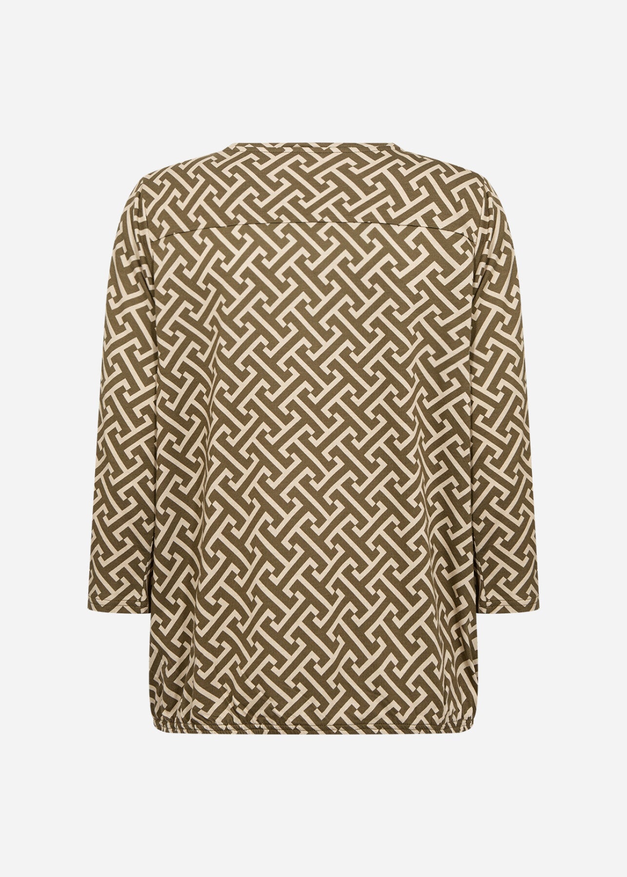 SC-FELICITY AOP 519 Blouse Dark green